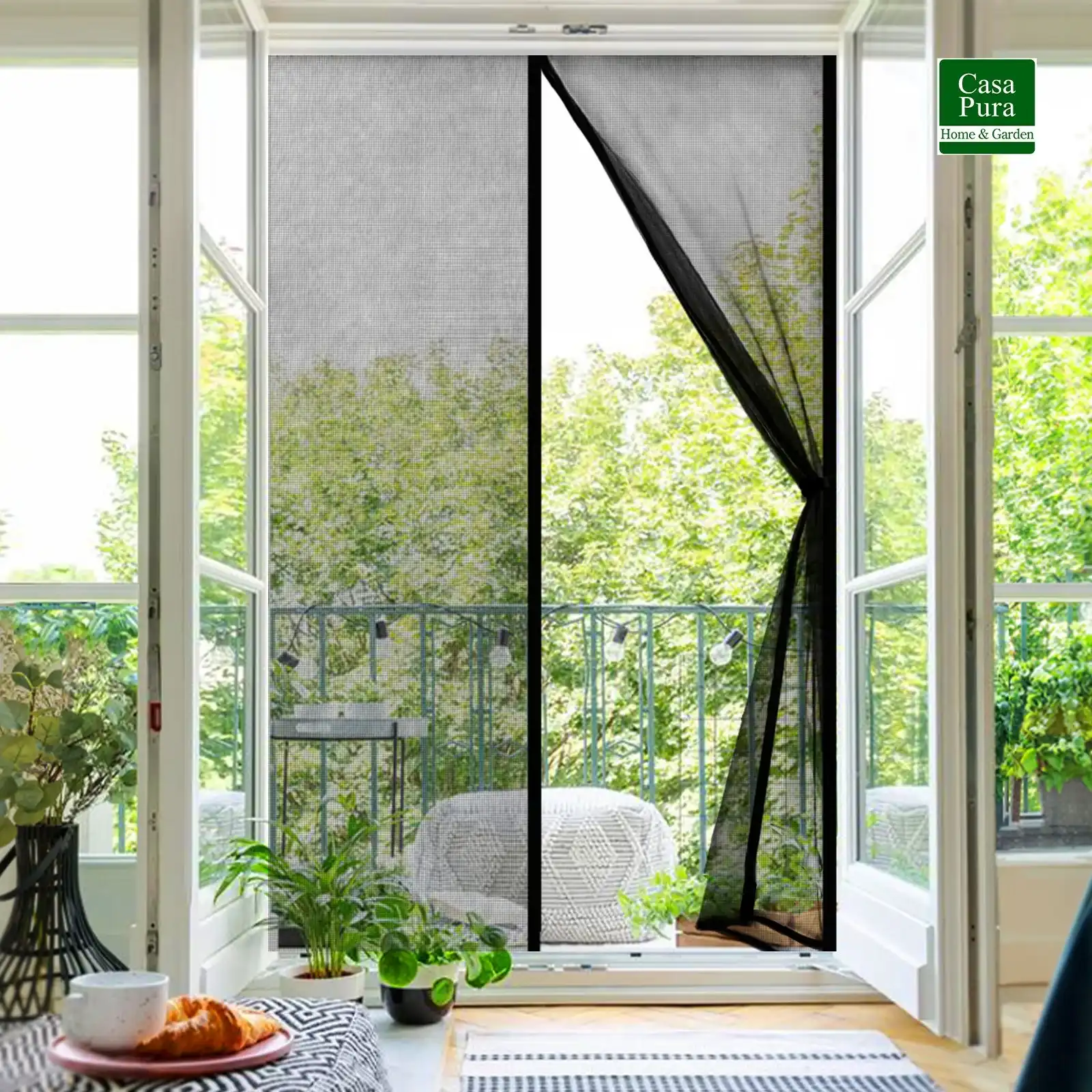 پرده توی برای تراس