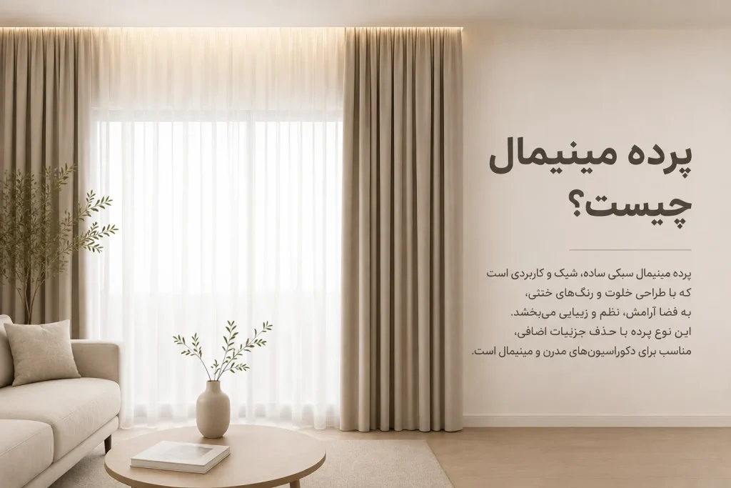 پرده مینیمال چیست
